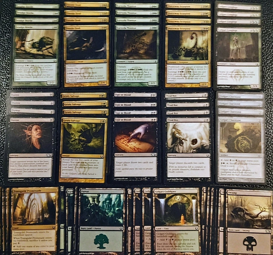 Golgari Scavenge Elite Black Green 60 Card Deck Magic: The Gathering Modern - Image 2 of 2