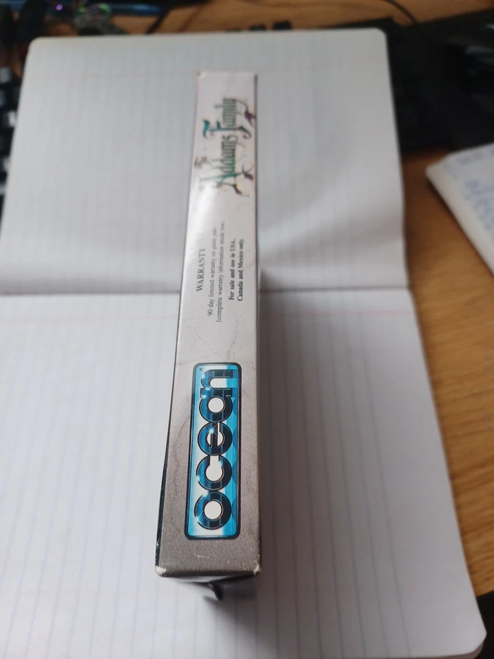 The Addams Family Original NES Game Nintendo Complete In Box CIB Tested - Image 2 of 4