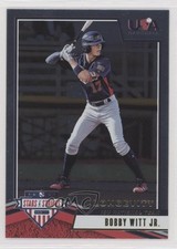 2019 Panini USA Baseball Stars & Stripes Longevity Bobby Witt Jr #48 7rf