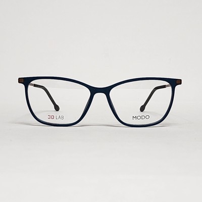 MODO Theta Women's Ultra-Light Titanium Oval Glasses in Blue**see pics**  | 53mm