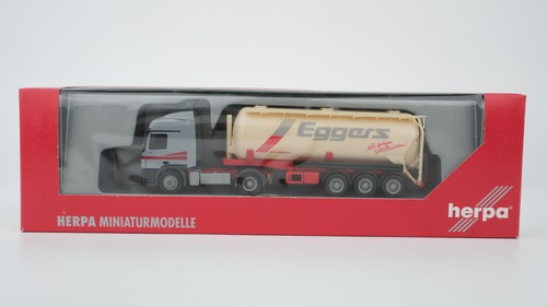 Herpa H0 149815 MB Actros L SZ camión cisterna Eggers | Condition: Gebraucht