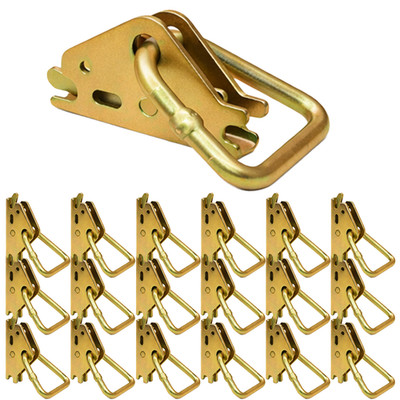 Delta Ring Fitting E Track Accessory - Tie Down For E-Tracks - Steel - USA - 20
