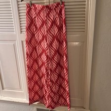 Petal  Pup Pink Leaf Wide Leg NWT Hippie