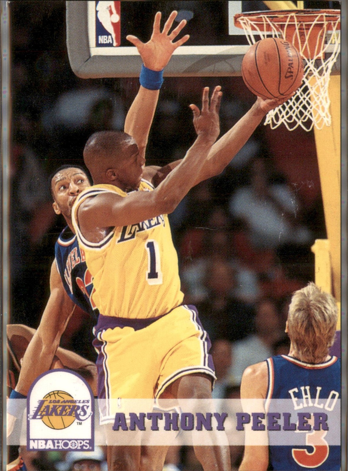 1993-94 Hoops #107 Anthony Peeler