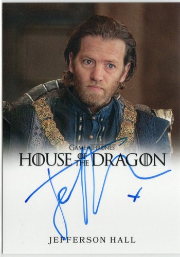 Juego de Tronos Casa del Dragón Temporada Uno Auto Jefferson Hall como Lord Jason - Imagen 1 de 2