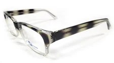 NEW MODERN OPTICAL MEASURE GREEN CRYSTAL RX EYEGLASSES FRAMES 54-17-140 MM
