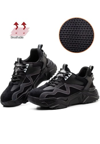 Women’s Trendy Steel Toe Shoes - Picture 2 of 4