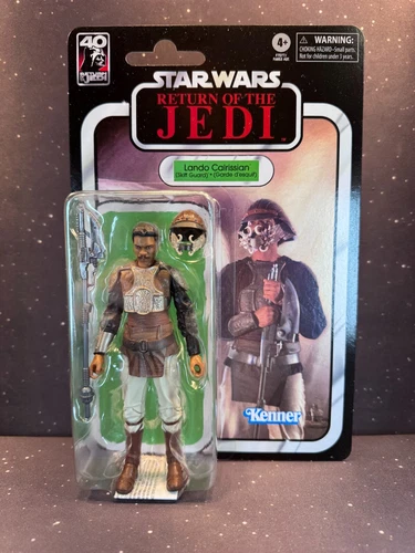 2023 Star Wars Black Series 6 inch 40th RotJ Lando Skiff Guard C8/9