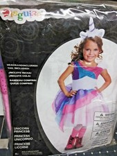 DISGUISE UNICORN PRINCESS GIRL'S HALLOWEEN COSTUME SIZE 3T - 4T