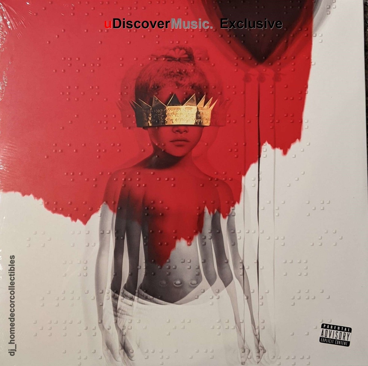 Rihanna - ANTI ALBUM Vinyl 2LP Anti Opaque Vinyl udiscovermusic