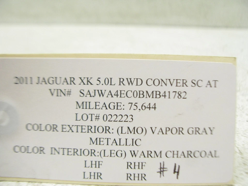 06-19 JAGUAR XJ XJL XF XFR XFR-S TAPA DE RUEDA DE ALEACIÓN CENTRAL TIPO S FABRICANTE DE EQUIPOS ORIGINALES 0223# 4 Foto 4 de 4