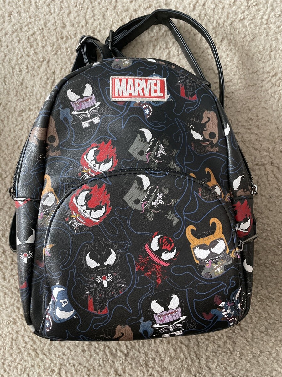 Loungefly Mini Backpack of Funko POP! Venom Marvel Loungefly x Marvel Venom Cosplay Mini Backpack | eBay main image 3