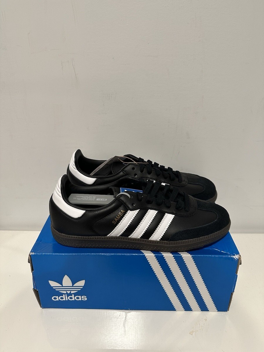Adidas Samba OG Black Gum Size 5 - 6.5 — B75807 | eBay