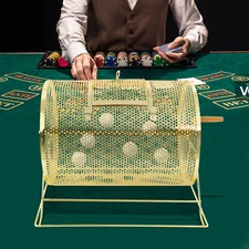 Large Raffle Ticket Drum Lottery Cage Holds 5000 Ticket /200-300 Ping-pong Balls