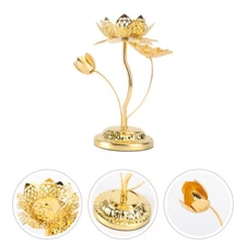 1pc Lotus Candle Holder Candlestick Creative Lantern Candle Holder for Bedroom