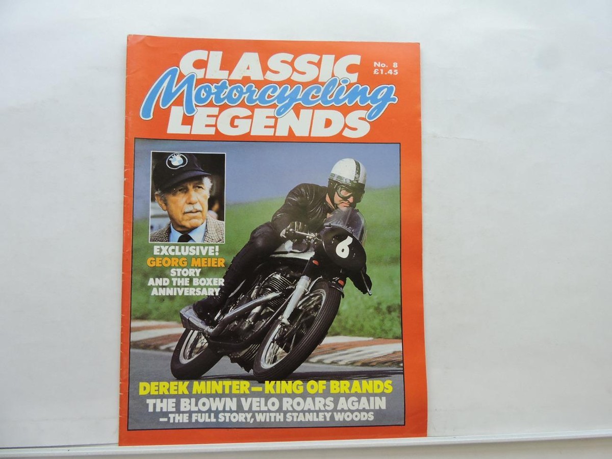 1989 Classic Motorcycling Legends #8 Magazine BSA Triumph MV