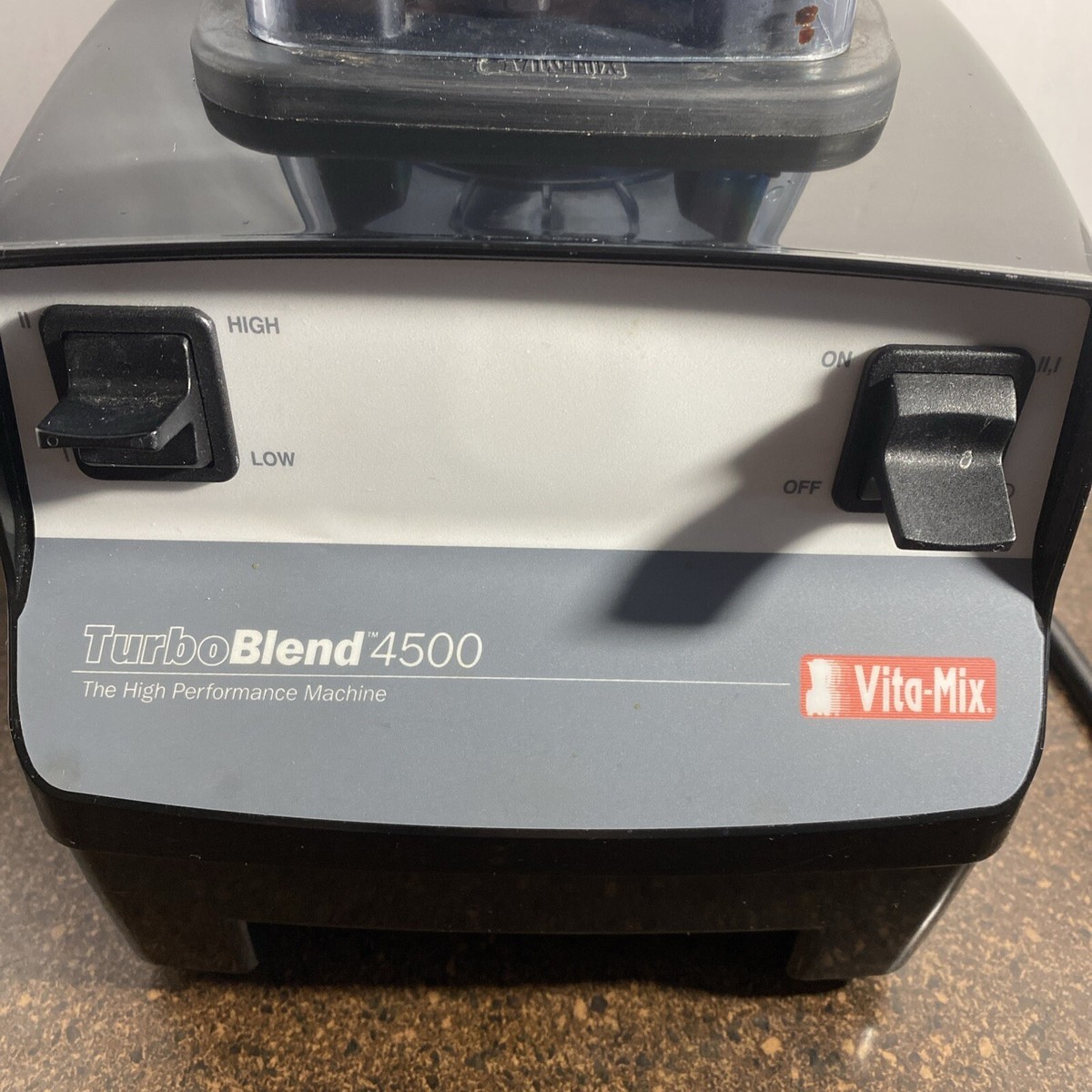Turboblend 4500 Vitamix Blender Pitcher 64oz Low-Profile