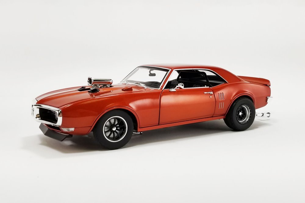 ACME 1968 Pontiac Firebird ミニカー 1968 Pontiac Firebird First Ram Air II White Diecast Model