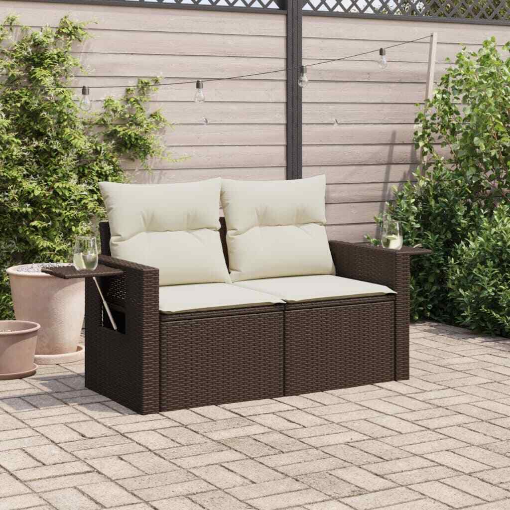 Leroy Merlin Divani Da Esterno Polyrattan VidaXL Set Divano Da