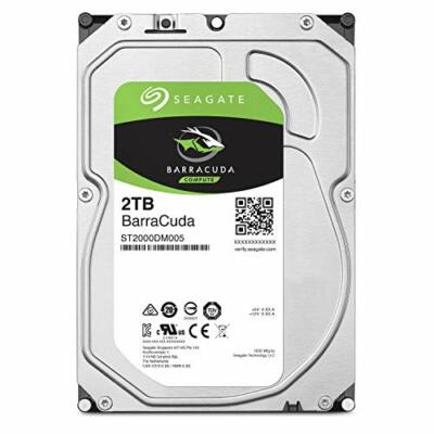 Seagate Internal Hard Drive 3.5'' BarraCuda 2TB 6Gb/s 256MB 5400rpm