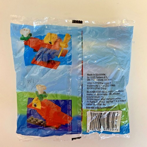 LEGO SYSTEM BLOCKBUSTER 3331 PLAY PACK PROM0TIONAL NEW SEALED RETIRED 1998 - Picture 2 of 2