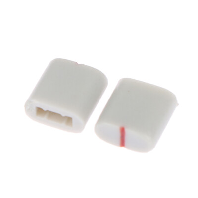 10pcs 4MM Hole Straight Equalizer Potentiometer Fader Cap Plastic Han*i~