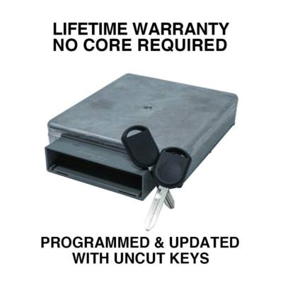 Engine Computer Programmed with Keys 2000 Mercury Cougar XS2A-12A650-XC VNM2 2.5