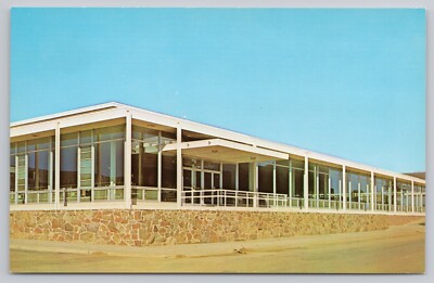 Grambling College McCall Hall Dining Louisiana LA Chrome Postcard Vtg Unposted