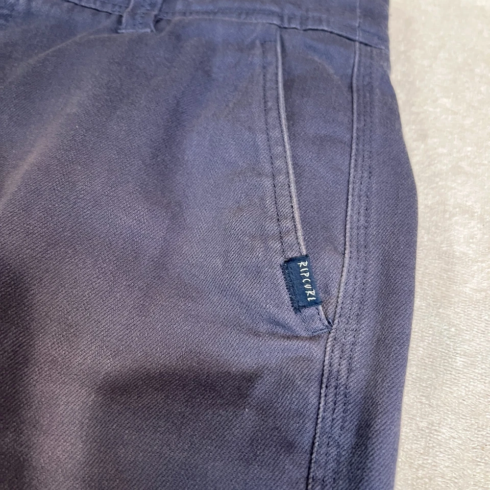 VTG Men’s Rip Curl The Searchers Walkshort Blue Shorts Size 32 Hiking Drawstring - Image 4 of 4