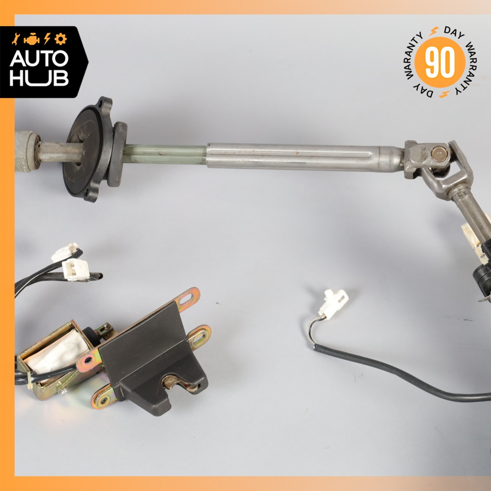 02-07 Maserati Spyder 4200 M138 GT Steering Wheel Column w/ Lock Set OEM 61k