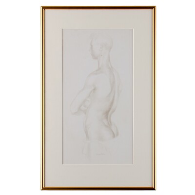 Bernard Perlin Self Portrait Sketch