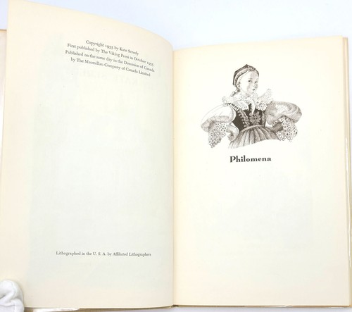 Philomena 1955 Kate Seredy ~ First Edition - Picture 5 of 9
