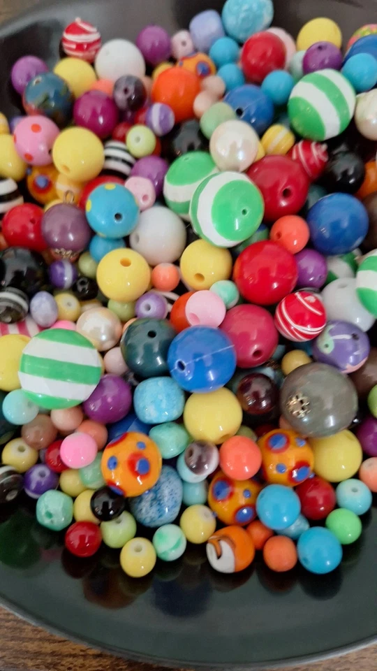 LOTE CUENTAS ACRÍLICAS  Foto 3 de 4