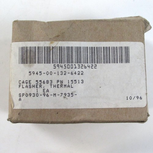 Stewart Warner 12V 3 Blade 15513 Heavy Duty Thermal Flasher 5945-00-132-6422 - 第 4/4 張圖片