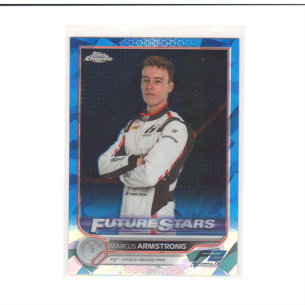 2022 Topps Chrome Sapphire Edition Formula 1 - Marcus Armstrong