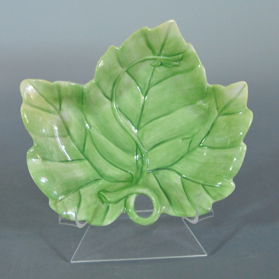 Fitz and Floyd Leaf Tray May Also Hang on Wall