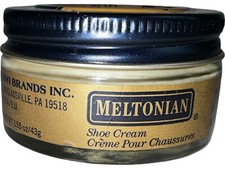 Meltonian Shoe Cream Polish 157 Ivory 1.6oz Discontinued Rare Color