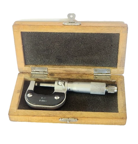 0- 1 " Outside MICROMETER .0001 "