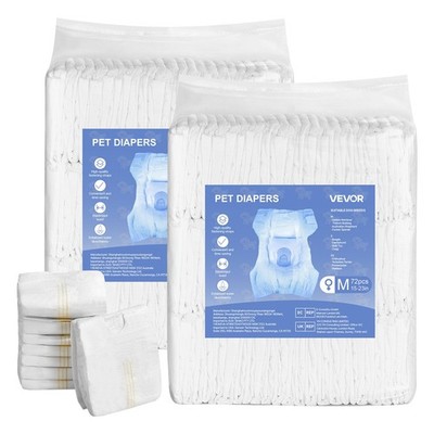 Disposable Dog Diapers,Super Absorbent Female Dog Diapers,360° Leak-Proof Female