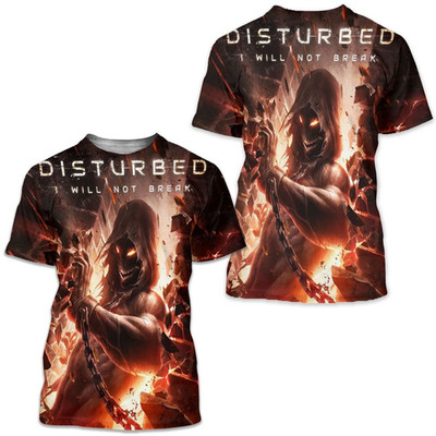 Disturbed I Will Not Break New Song 2025 3D T Shirt VA314