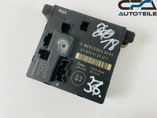 Mercedes Benz W211 E-Klasse Steuergerät Tür hinten rechts 2118704126