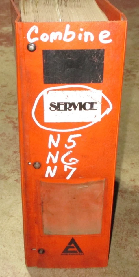 Allis Chalmers Gleaner N5 N6 N7 Combine Service Shop Repair Manual AC ORIGINAL! - Image 2 of 4