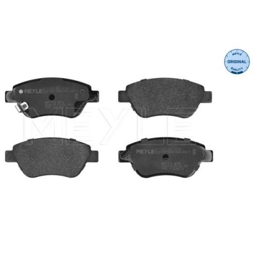 Plaquettes de frein Meyle 0252370718 pour Fiat : sécurité certifiée OEM en céramique