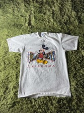 Vintage 90s Disney Mickey Mouse Florida Graphic T-shirt Size Large  
