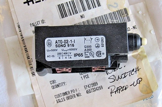1 EATON MOELLER -Position Switch AT0-02-1 for Heidelburg Press (lot14)