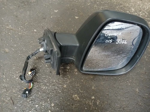 VAUXHALL COMBO WING MIRROR BLACK PLASTIC O/S RIGHT DRIVERS 2021 ~