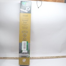 Gatco Level 18 in. Towel Bar in Brushed Nickel
