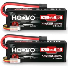 High Performance 6200mAh 2S Lipo Battery Tracxas Plug