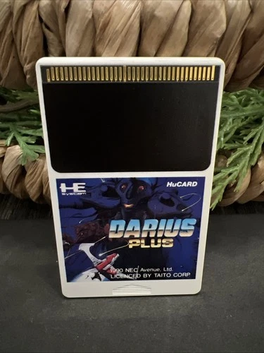 Darius Plus (HuCard only) PC Engine Japanese Import PCE JP Japan US Seller