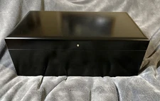 SAVINELLI Cigar Humidor Black Wood - Cigars - Preowned 
